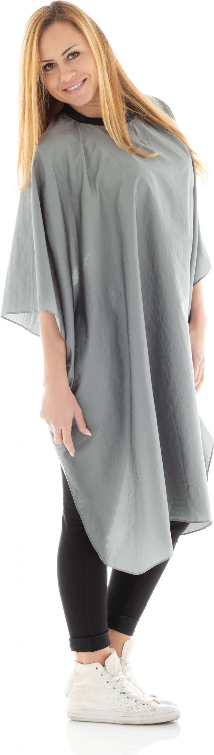 XanitaliaPro Glossy Haarschneideumhang in Grau XP-370.499
