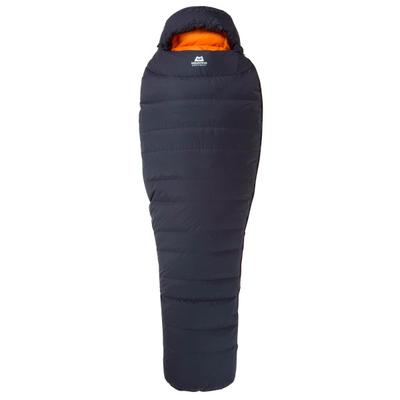 Mountain Equipment - Glacier 450 - Daunenschlafsack Gr Regular - Body Size: 185 cm Zip: Right Obsidian