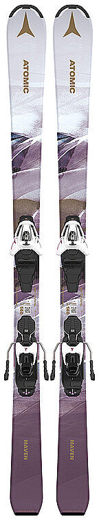 Atomic Mädchen Jugendski Set Maven + C 6 GW bunt   130 B