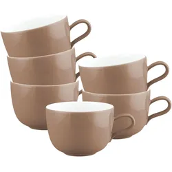 Seltmann, Tasse, Liberty Pure Colors Milchkaffeetassen (380 ml, 6x)