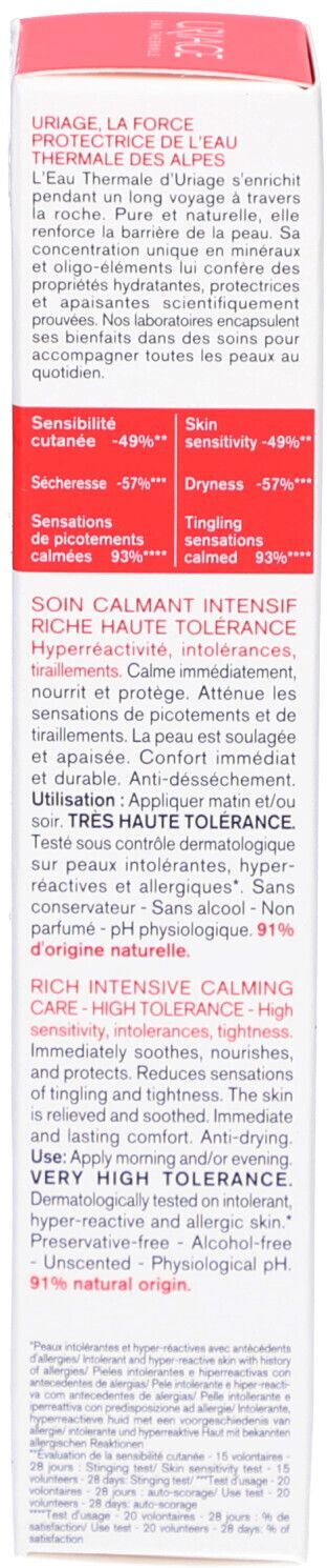 Uriage Tolederm Control Gesichtspflege reichhaltig 40 ml Creme