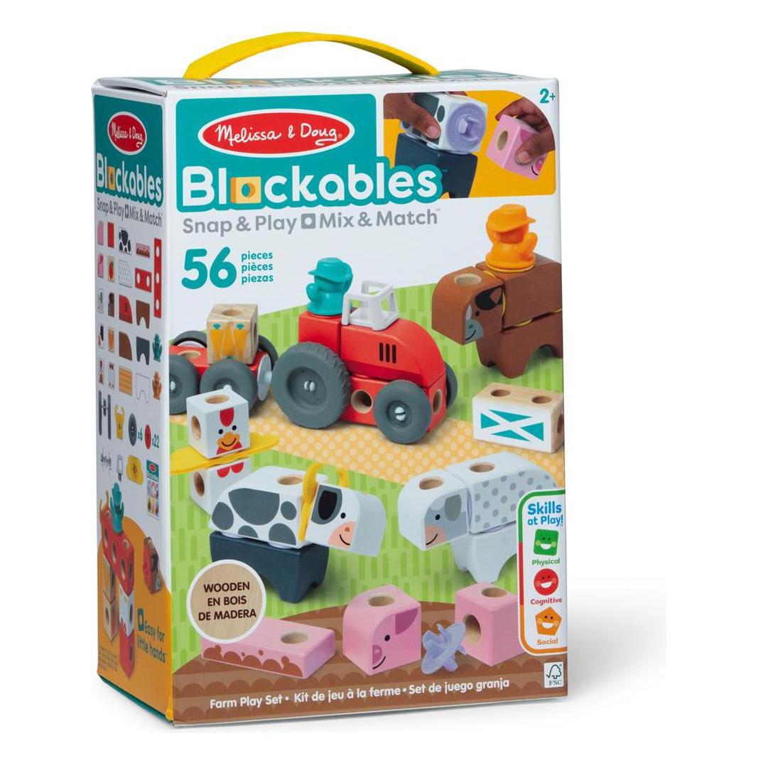 Melissa & Doug Blockables Building set Farm (51106)