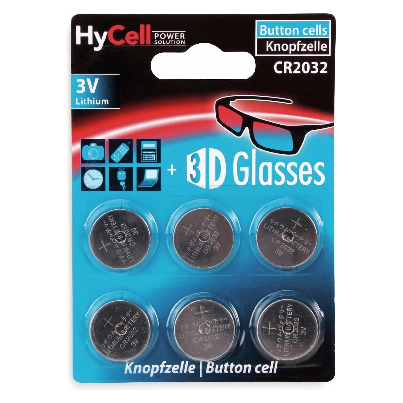 HyCell CR 2032 (6 Stk., CR2032, 200 mAh) (1516-0026)