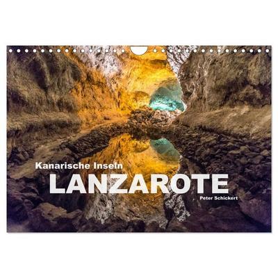 Kanarische Inseln - Lanzarote (Wandkalender 2027 DIN A4 quer), CALVENDO Monatskalender