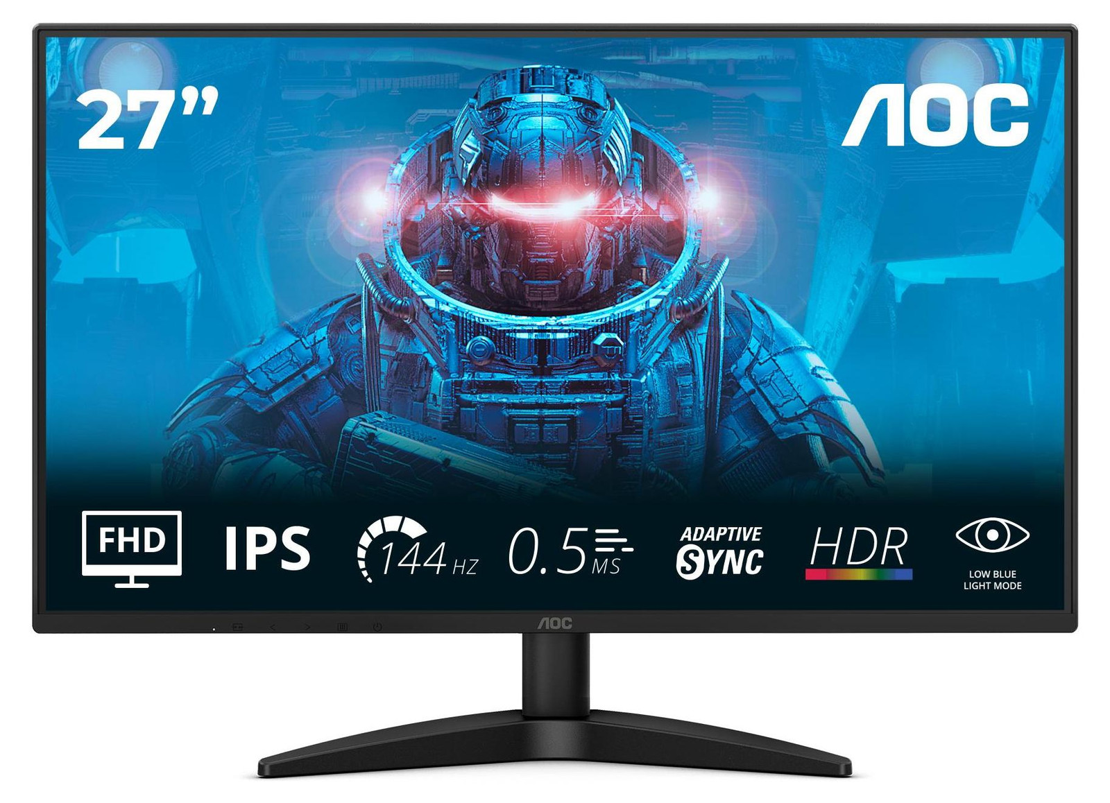 AOC 27B36X Monitor 27 inch 68,6cm Black HDMI+DP 16:09