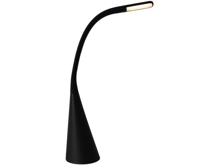NÄVE LED Tischleuchte Alf , schwarz, Ø 11cm H: 65cm, 1 Stk., Leuchten, 3-Stufen dimmbar, Touch, USB Stecker, bewegende, LED Tischleuchte