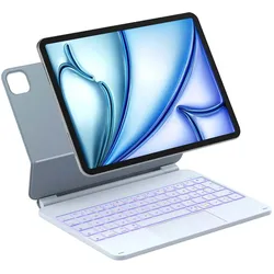 Inateck KB09119-10 (DE, Apple iPad Air 11 2024, Apple iPad Air 11 2025, Apple iPad Air 2020, Apple iPad Air 2022, Apple iPad Pro 11 2018, Apple iPad Pro 11 2020, Apple iPad Pro 11 2021, Apple iPad Pro 11 2022), Tablet Tastatur, Blau