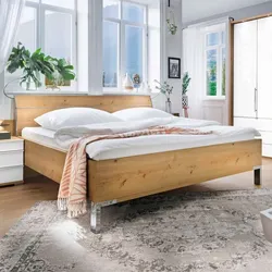 Wiemann Bett Loft 180 x 200 cm Holzoptik Braun Eiche