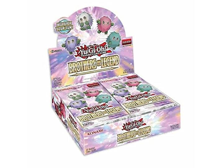 Yugioh Brothers of Legend 2021 Booster-Box – 24 Packungen mit 5 Karten