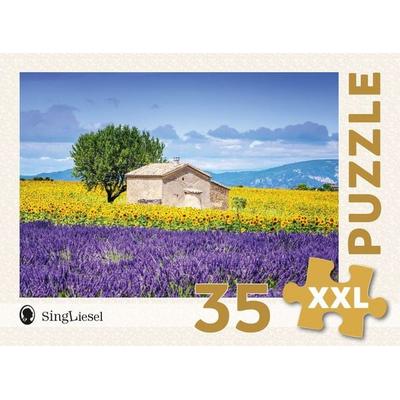 Demenz-Puzzle: Provence. Das Demenz-Puzzle-Spiel mit 35 Puzzle-Teilen im XXL-Format