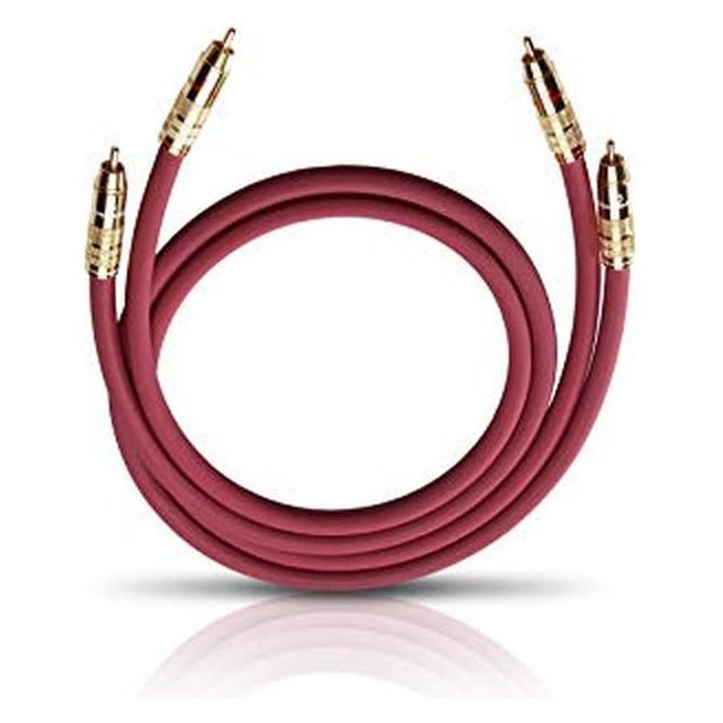 Oehlbach 2x RCA - 2x RCA (1 m, Cinch Kabel) (2041)