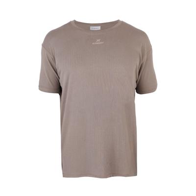 T-Shirt KLEINIGKEIT "Kleinigkeit Epic Shirt", Herren, Gr. XL, beige (taupe), 80% Baumwolle, 20% Polyester, bedruckt, normal, Rundhals, Shirts T-Shirt