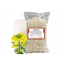 Rapswachs Kerzenwachs vegan Kerzen gießen selber gießen