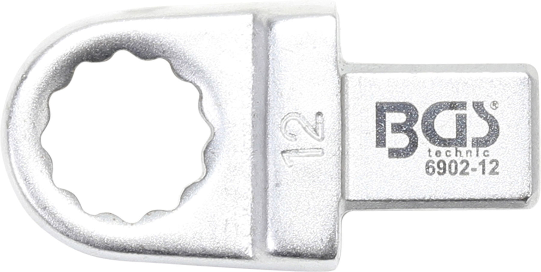 BGS Einsteck-Ringschlüssel 6902-12, 12 mm, Aufnahme 9 x 12 mm ; BGS technic)
