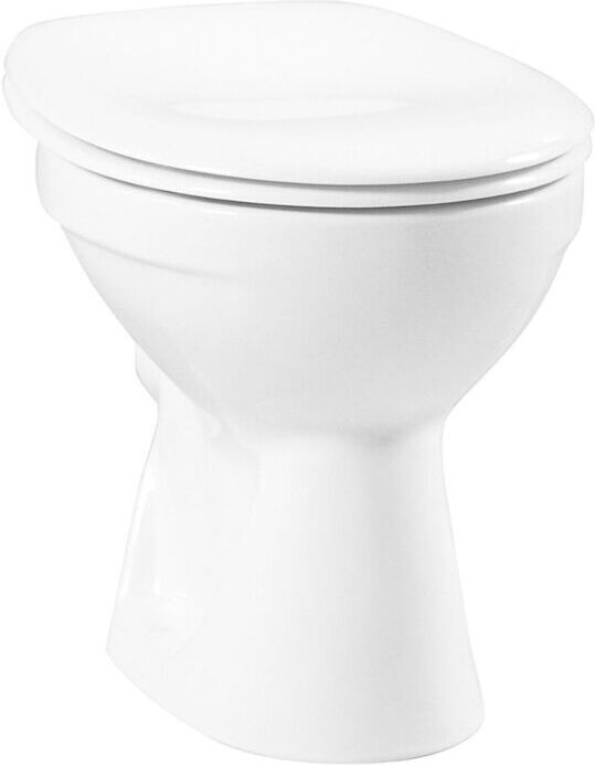 Premium VitrA Normus Stand-Tiefspül-WC 6858L003-1028 weiß, Abgang außen waagerecht
