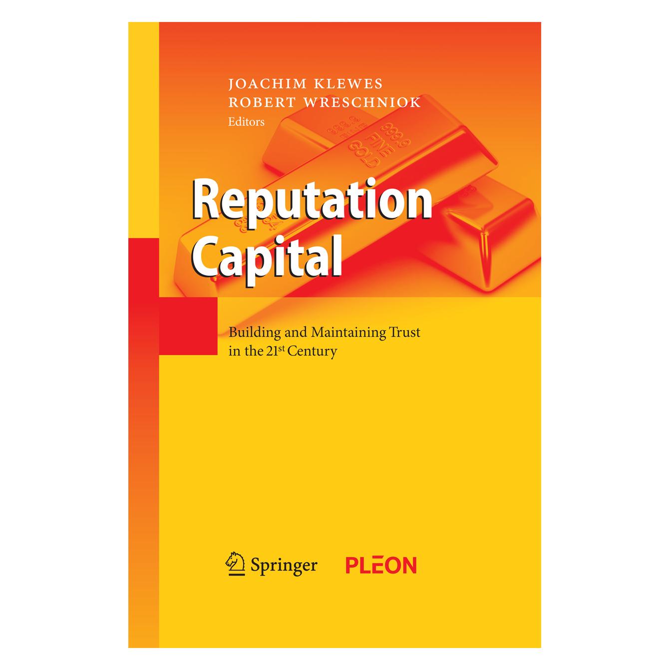 Springer Reputation Capital (Englisch, Softcover, Joachim Klewes, Robert Wreschniok) (55578632)