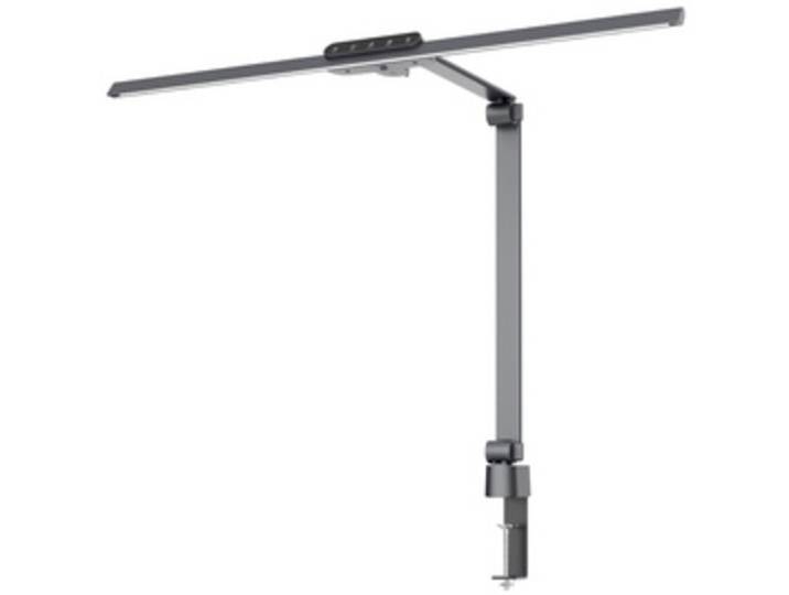 Lampe de bureau à LED 'Flow', avec pince, anthracite