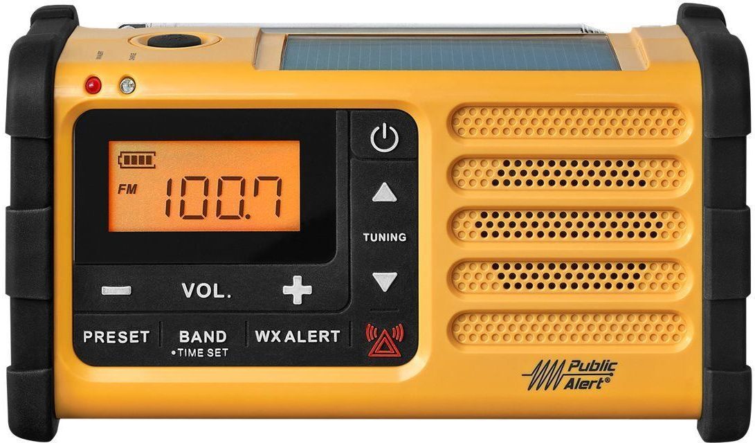 Sangean MMR-88 vevradio med USB-C laddning Gul