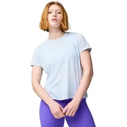 Brooks Damen Dash Short Sleeve blau