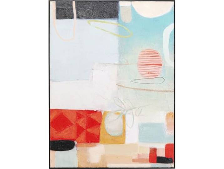 Schilderij Allegro Circles 90 x 120 cm Kare Design