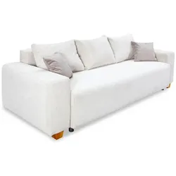 BOOOM Schlafsofa Yves Cord Beige