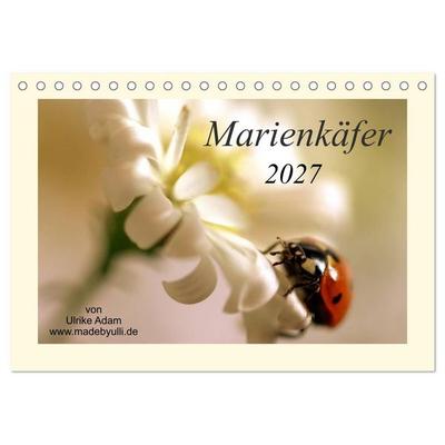 Marienkäfer / 2027 (Tischkalender 2027 DIN A5 quer), CALVENDO Monatskalender