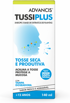 Advancis Tussi Plus Tosse Seca e Produtiva 140 ml
