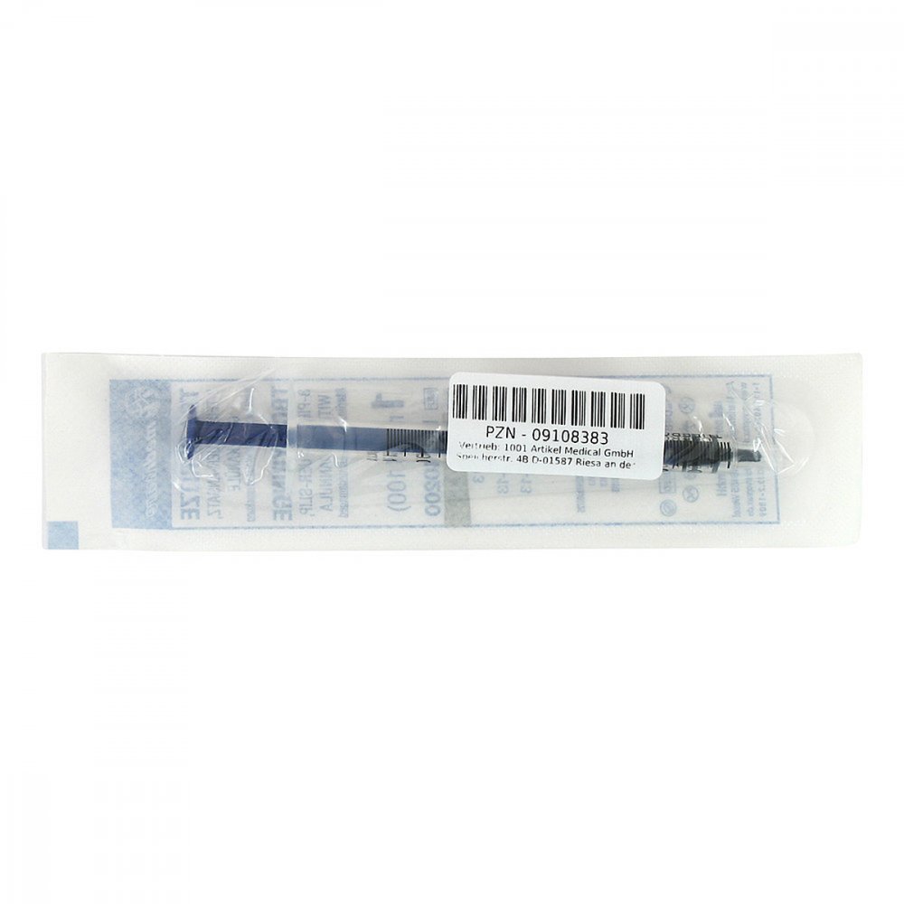 1001 Artikel Medical GmbH Tuberkulin Spritzen 1 ml ohne Kanüle 09108383