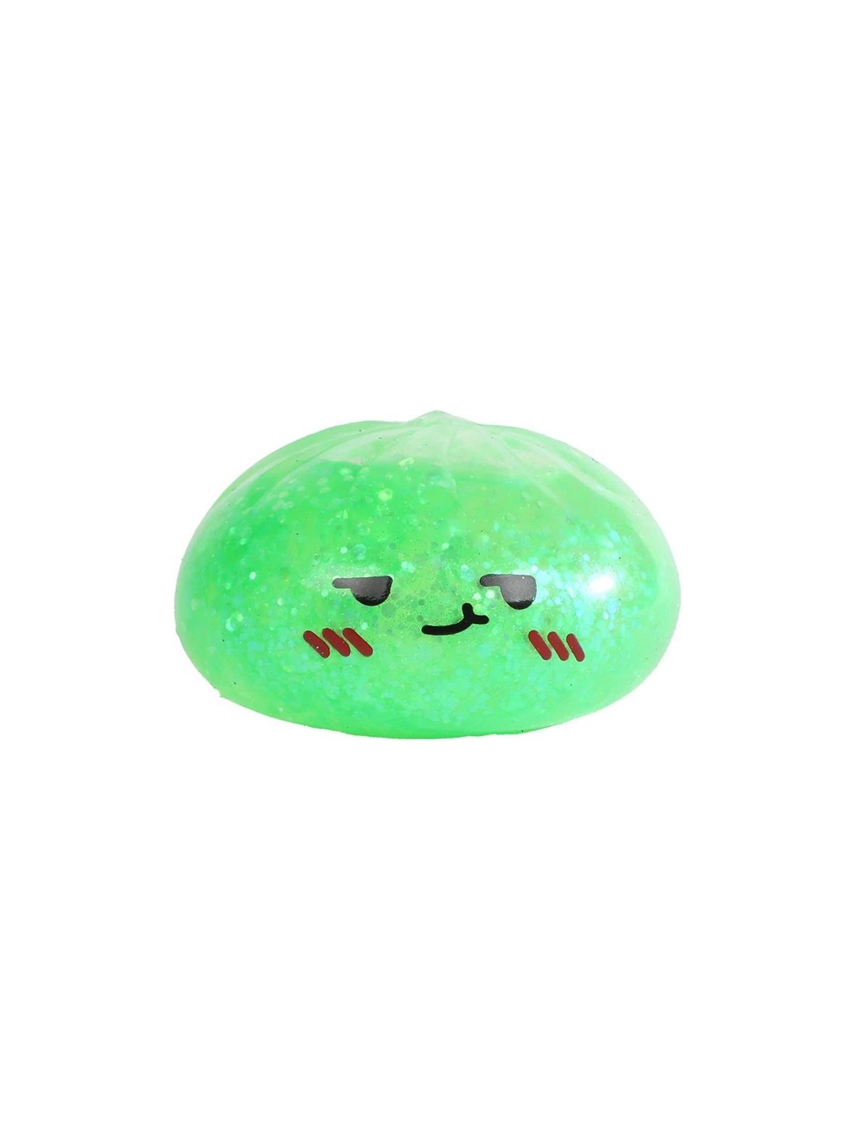 Trend Toys Kawaii Glitter Slime Dumplings 1psc 6cm. In Steam basket