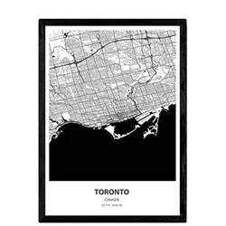 POSTER Toronto - Kanada A3 Rahmenlos