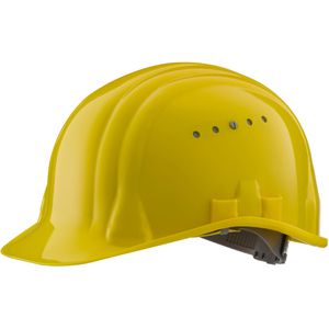 Schuberth Schutzhelm Baumeister 80/4, EN 397, mit 4-Punkt-System, Größe 53-61, gelb