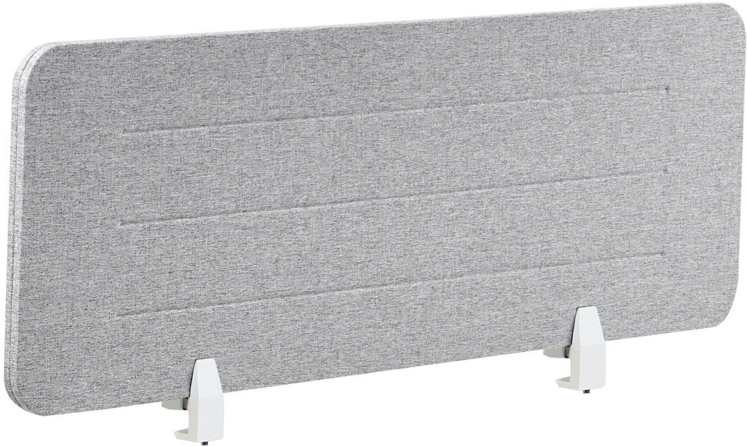 17 Stories Desk Dividers Light Grey 40cm H x 120cm L