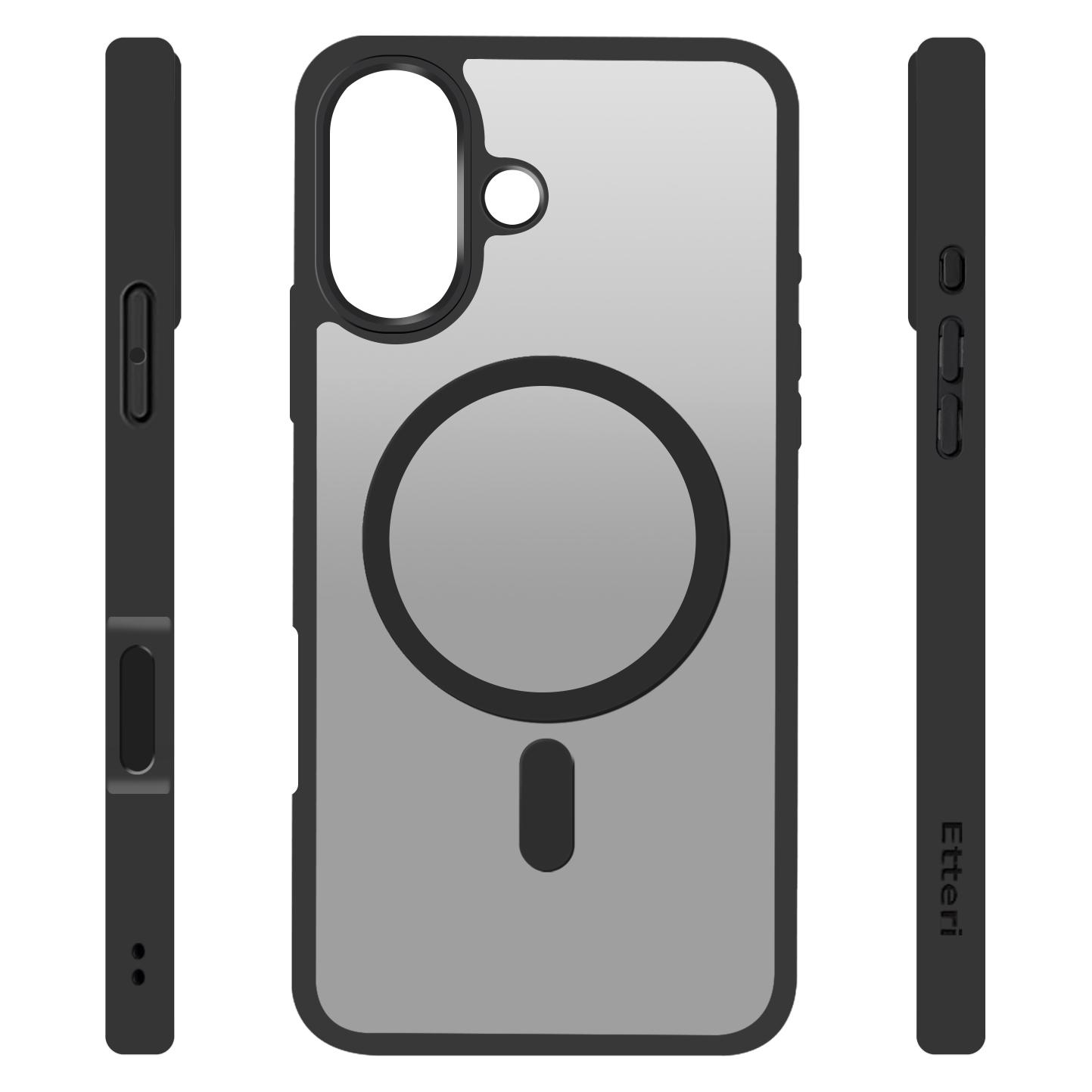 Etteri Matt Mag case for iPhone 17 black (Apple iPhone 17) (60077204)