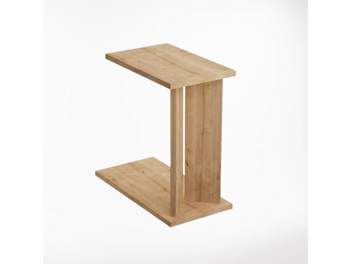 Beistelltisch Hylde eiche Holzwerkstoff B 25 cm H 48.6 cm - Beistelltisch