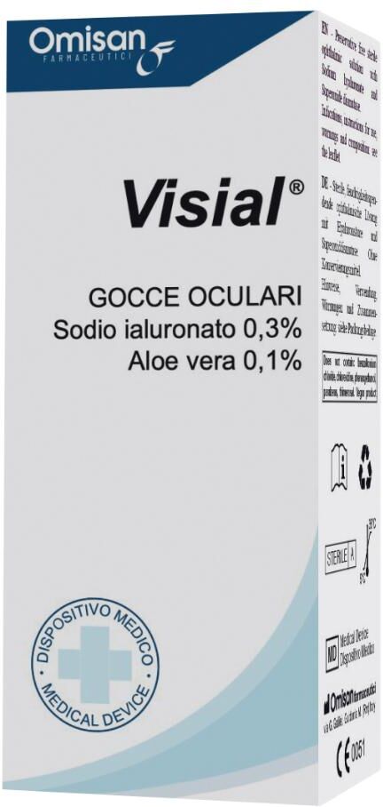 OMISAN FARMACEUTICI Srl VISIAL Gtt Ocul.10ml
