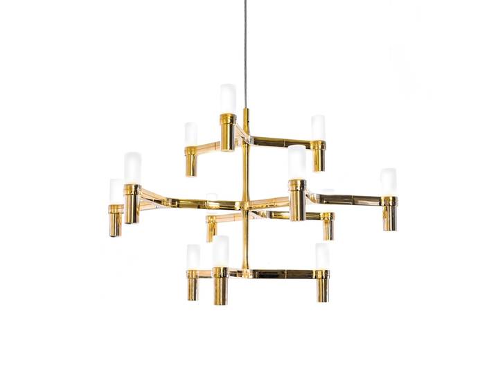 NEMO lampe à suspension CROWN MINOR (plaqué or - Aluminium)