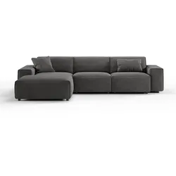 ECKSOFA RANI Grau Cord