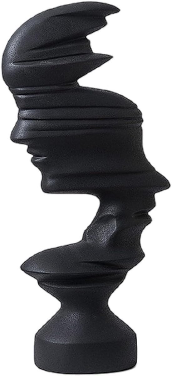 Abstract Beeldhouwwerk Hars Figuur Standbeeld - Moderne Kunst Decoratie voor Huis en Kantoor