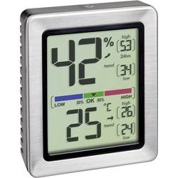 TFA Dostmann EXACTO Thermo-/Hygrometer Silber 30.5047.54.K