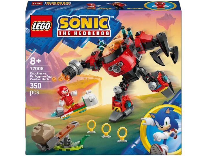 LEGO Sonic Knuckles contre l’Egg Crusher de Dr. Eggman 77005 LEGO