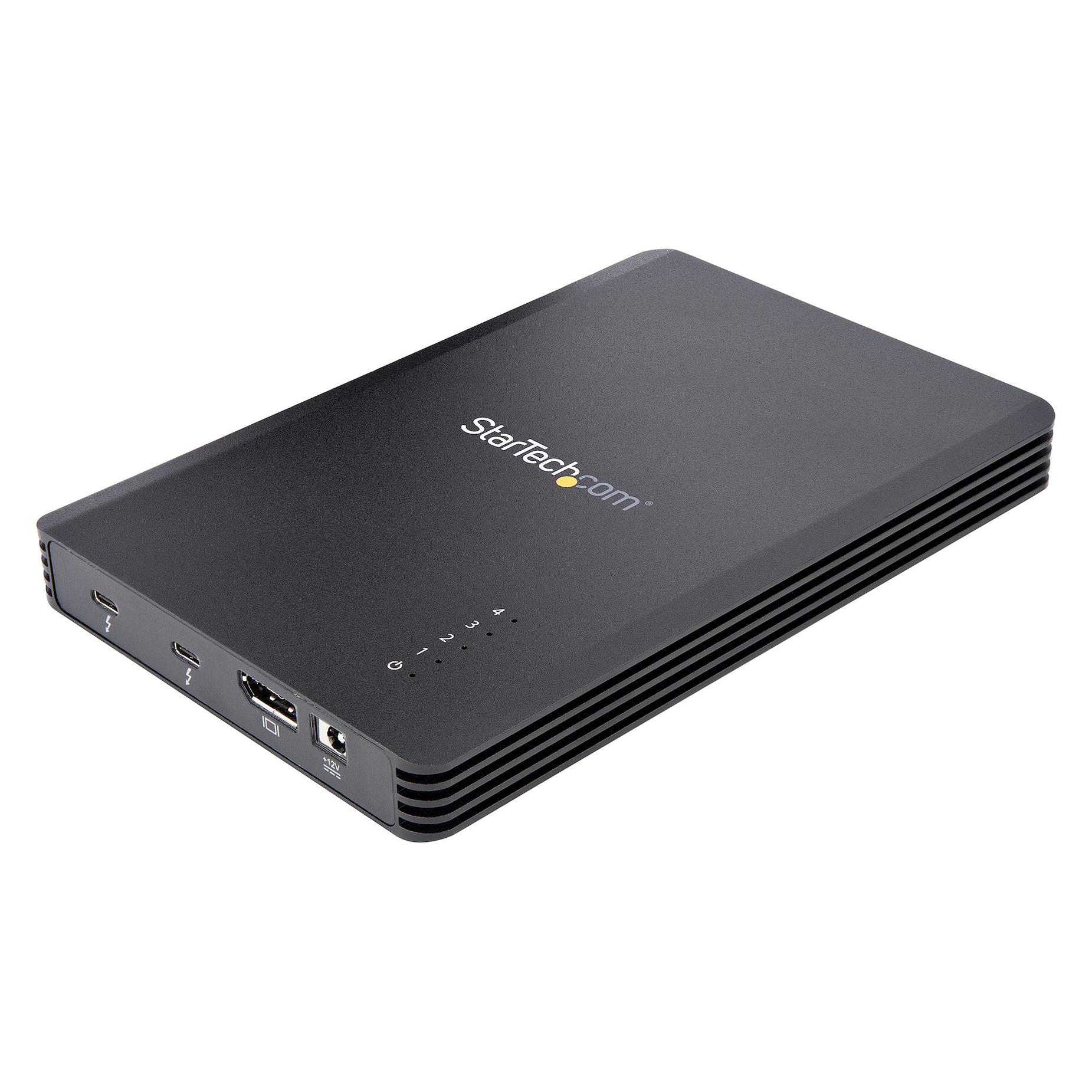 StarTech 4 Bay NVMe Gehäuse (M.2) (M2E4BTB3)