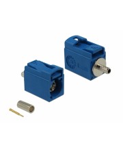 Delock Koaxialstecker FAKRA C Buchse 21 mm kurz zum Crimpen (89701)
