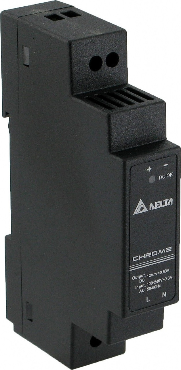 Delta DRC-12V10W1AZ Professionele DIN-rail voeding
