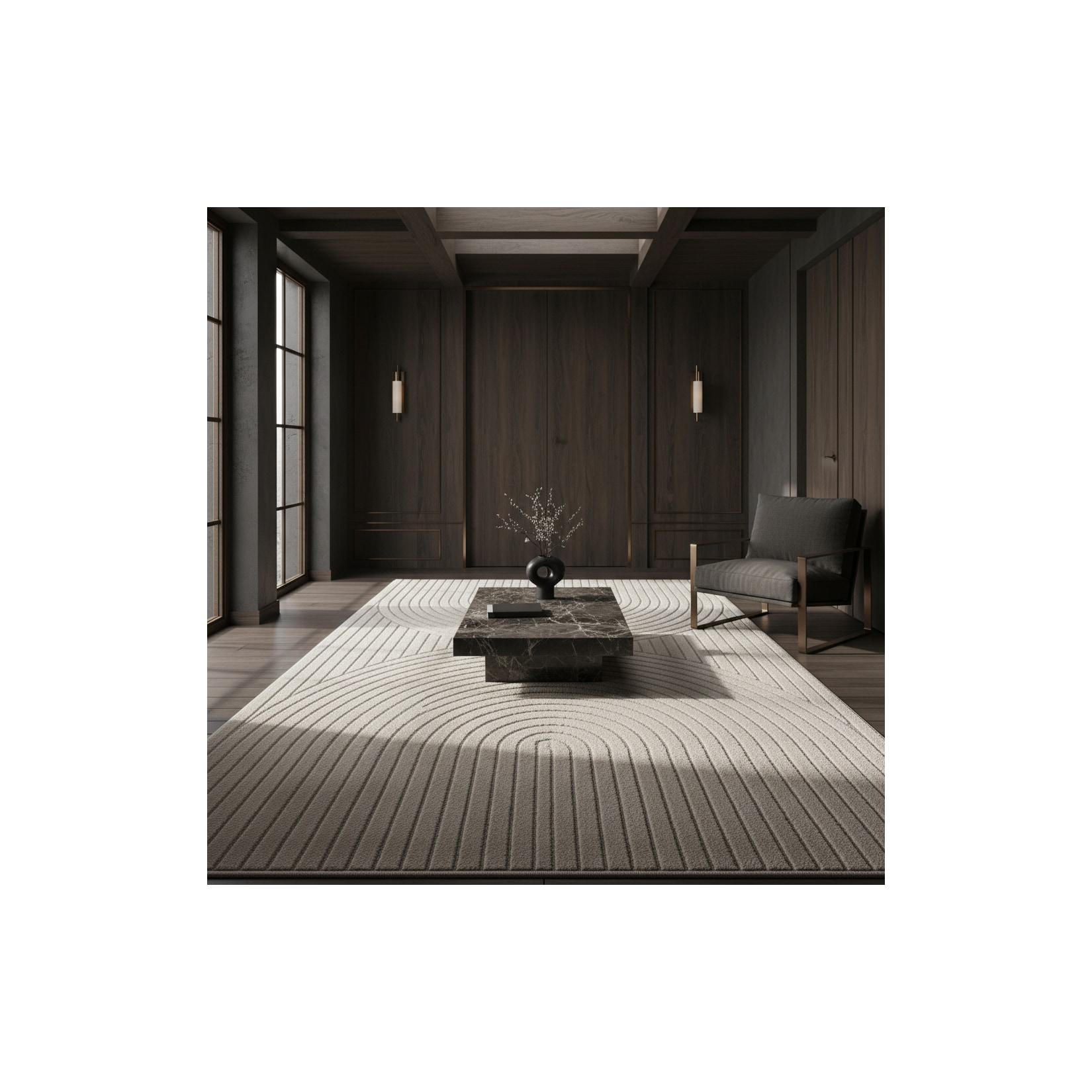 Outdoorteppich Outdoor Creme 280x370 cm - ENGADIN Kadima Design