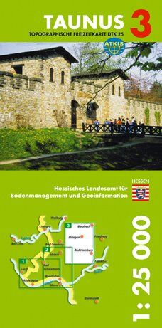 Topographische Sonderkarten Hessen (amtlich) - 1:25000 (TF 25). Sonderblattschnitte auf der Grundlage der Topographischen Karte 1:25000 mit ... : 25 000. Topographische Freizeitkarte: Bl. 3 - Preis vom 10.10.2026 11:48:34 h