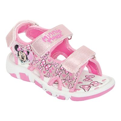 Sandale DISNEY "MINNIE", Mädchen, Gr. 29, pink, Textil, Schuhe Sandale