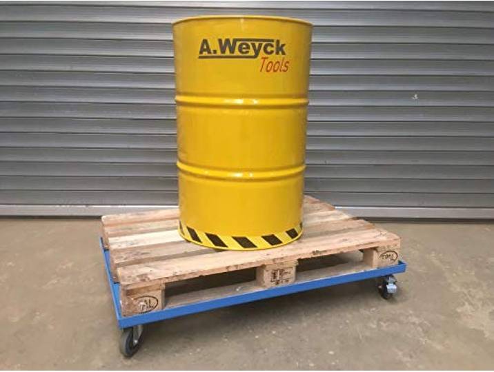 Palettenrollwagen 122x82cm 400kg für Europaletten SZAGATO Paletten Rollwagen Europalette Wagen
