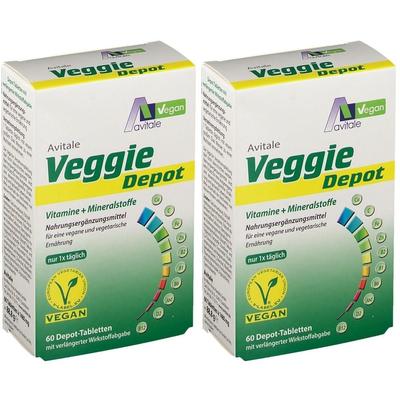Veggie Depot Vitamine+Mineralstoffe Tabletten 2x 2x60 St