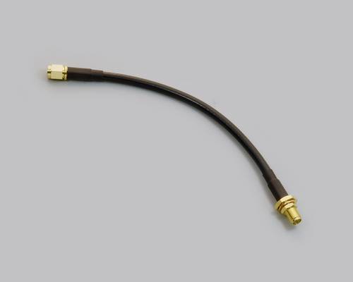 BKL Electronic 0409108 HF-Adapter SMA-Buchse - SMA-Stecker 15.00cm 1St.