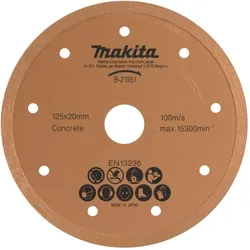 Makita, Sägeblatt, Diamantsch. 125mm Nass